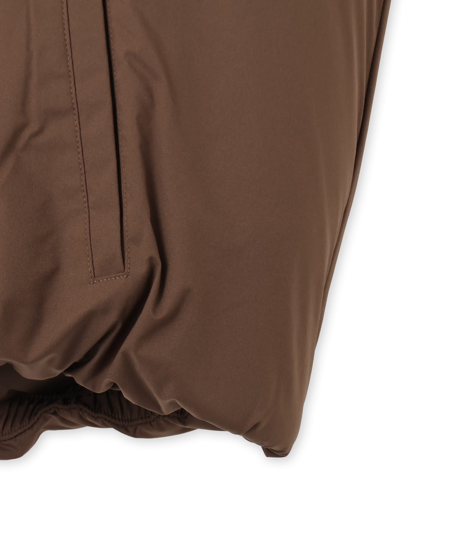 PUMA MATT TAFFETA PADDED JACKET WS CHOCOLATEの画像