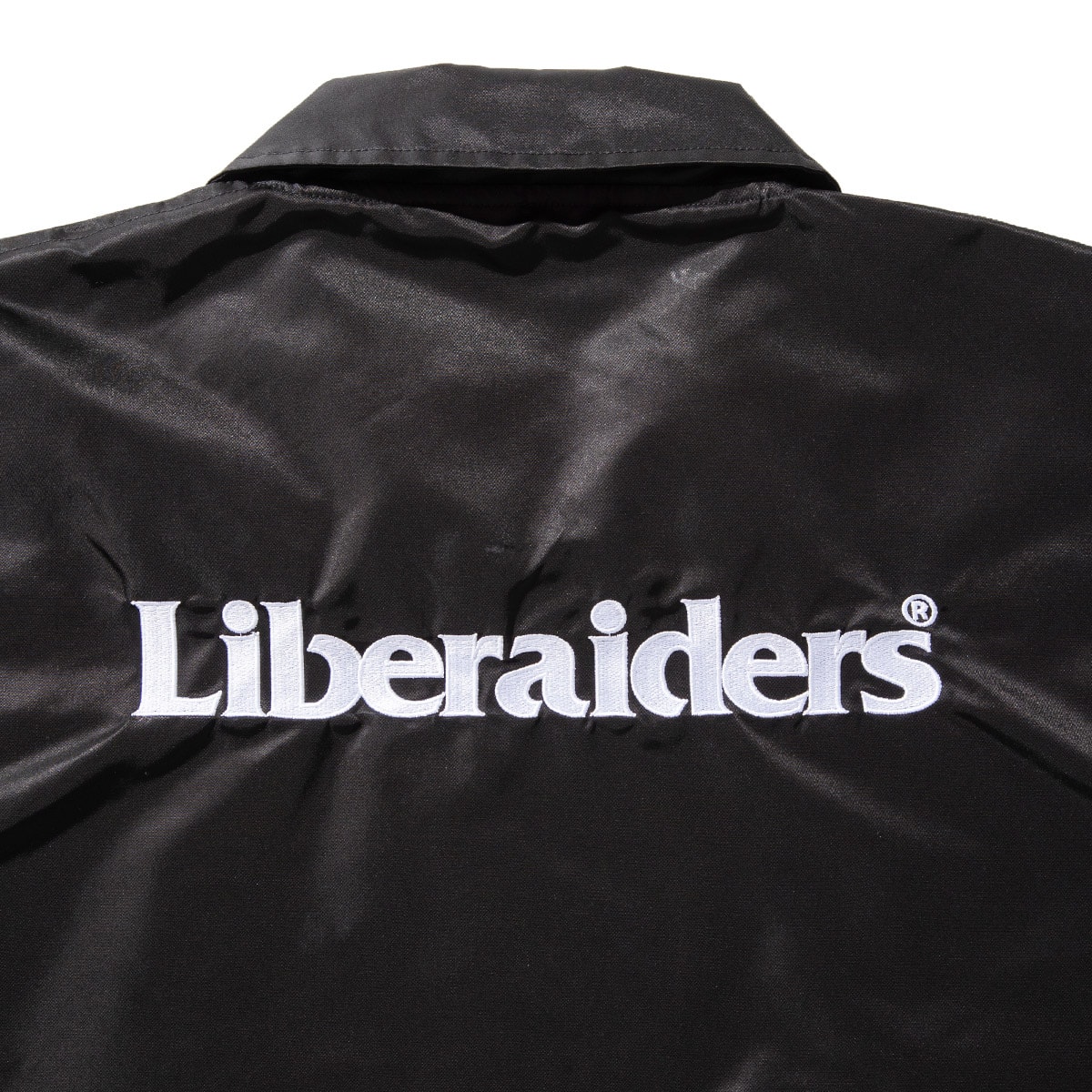 Liberaiders OG EMBROIDERY COACH JACKET BLACK 21SP-I