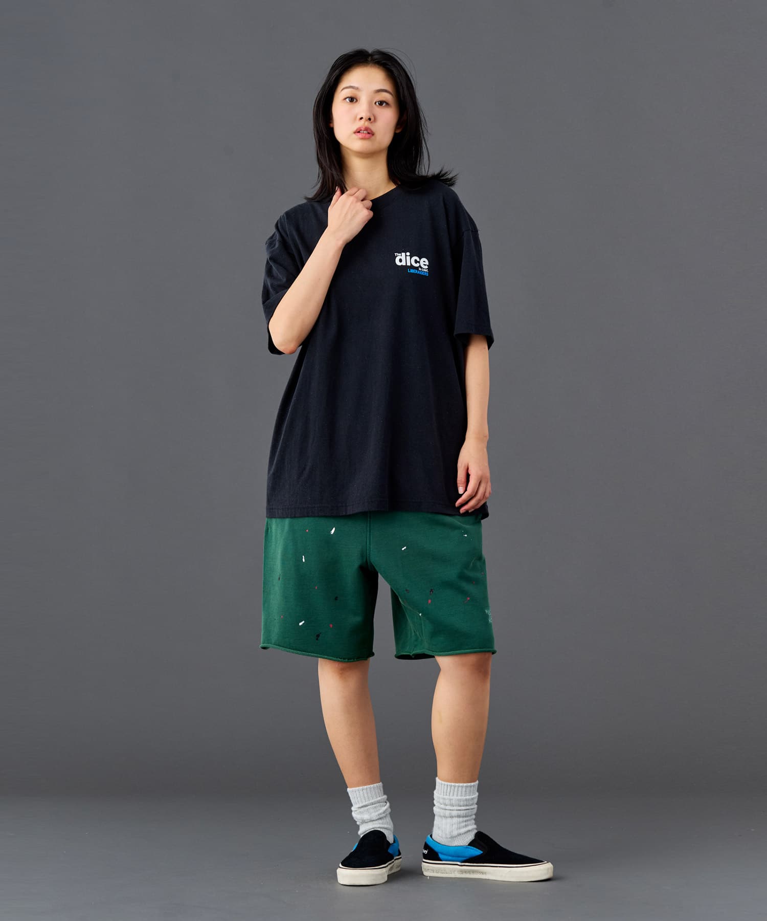 LIBERAIDERS DICE TEE BLACKの画像