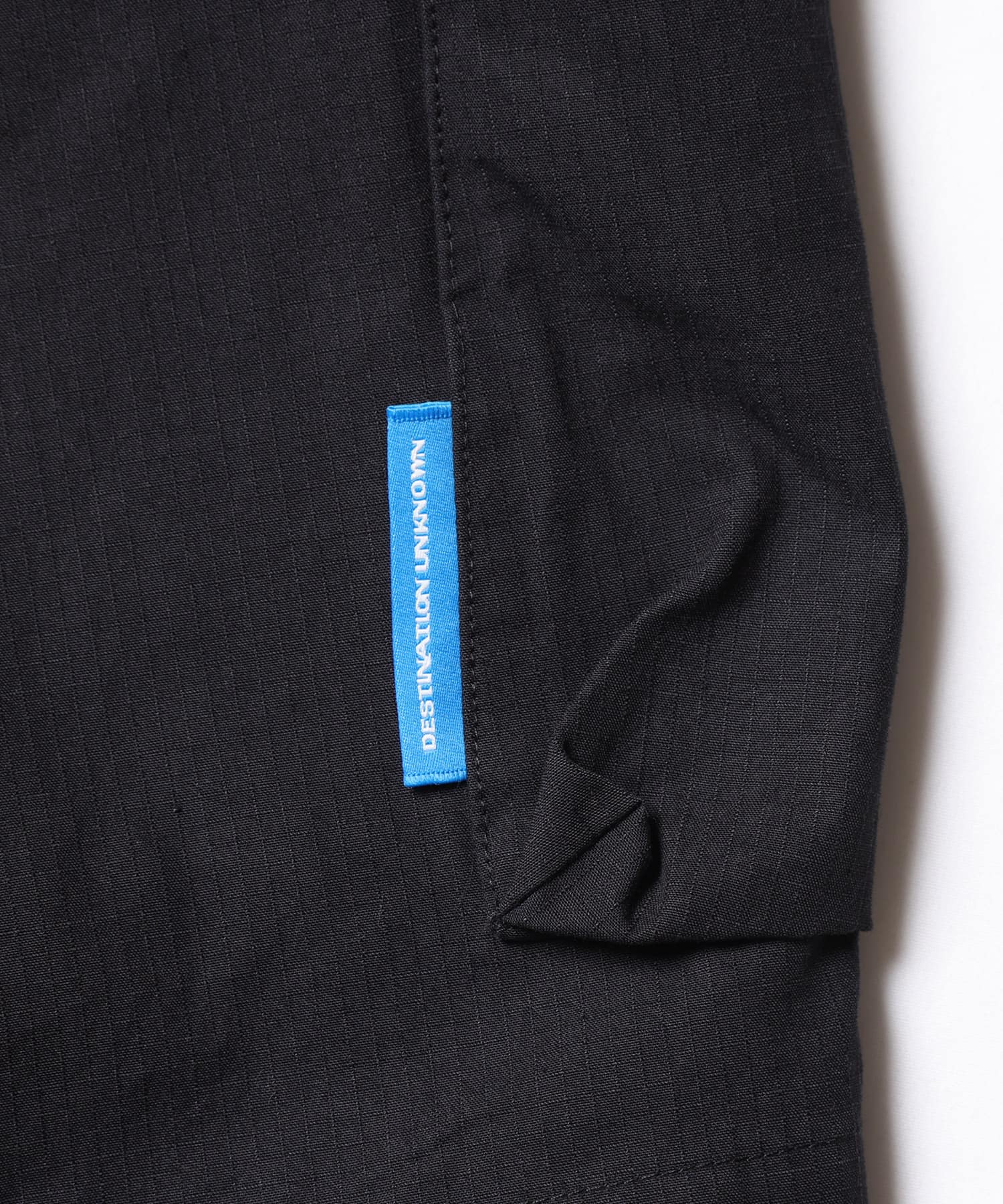 LIBERAIDERS CORDURA RIP UTILITY SHORTS BLACKの画像