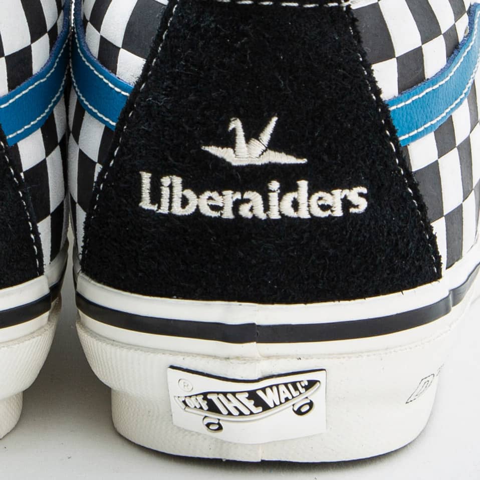 LIBERAIDERS x VANS LX Sk8-Mid Reissue 83 BLACK の画像