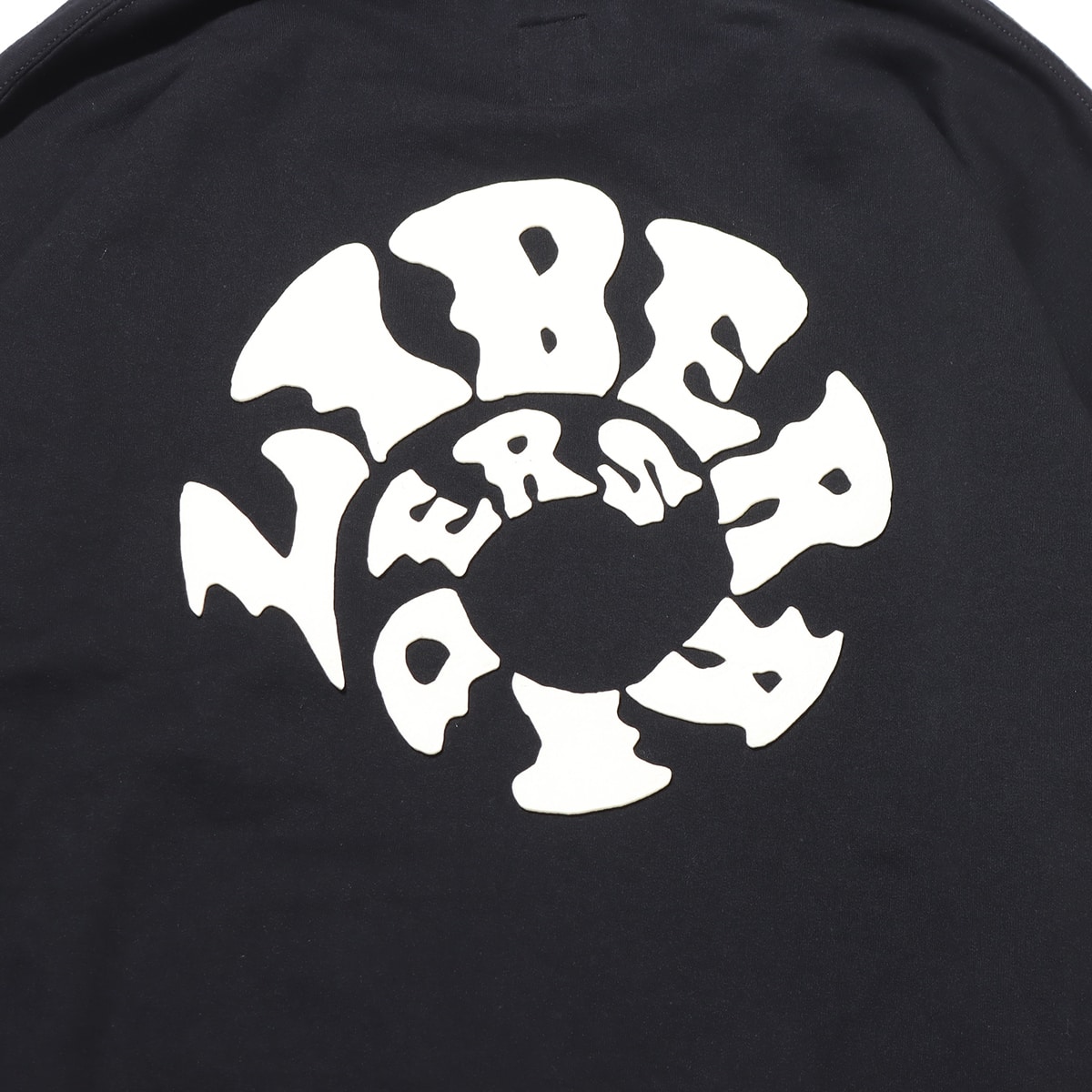 LIBERAIDERS SPIRAL LOGO HOODIE BLACK の画像