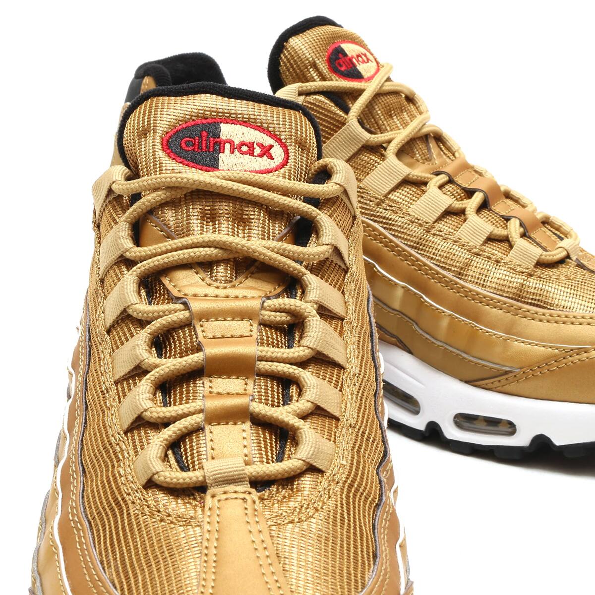 Release Date: Nike Air Max 95 Black Metallic Gold • KicksOnFire.com