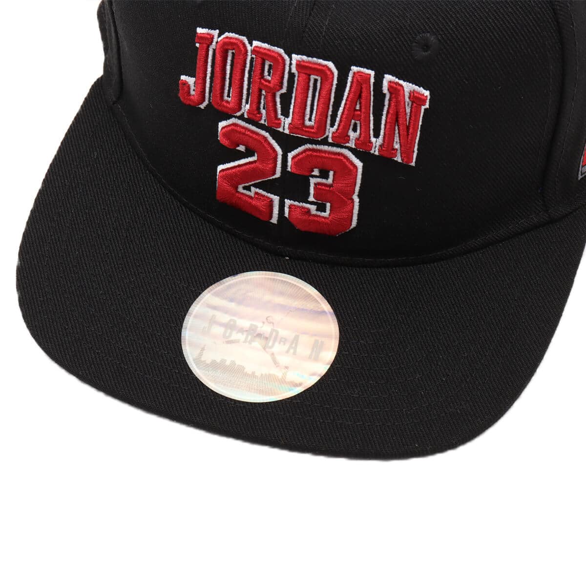JORDAN BRAND KIDS JERSEY FLATBRIM CAP BLACK の画像