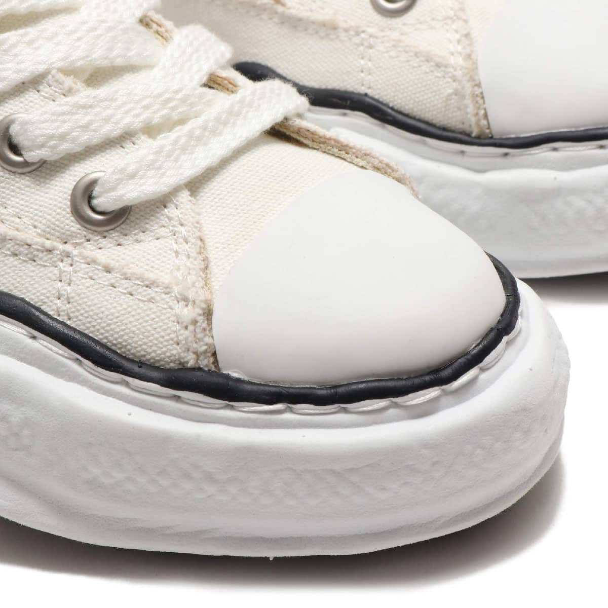 Maison MIHARA YASUHIRO OG SOLE CANCAS HICUT ホワイトの画像