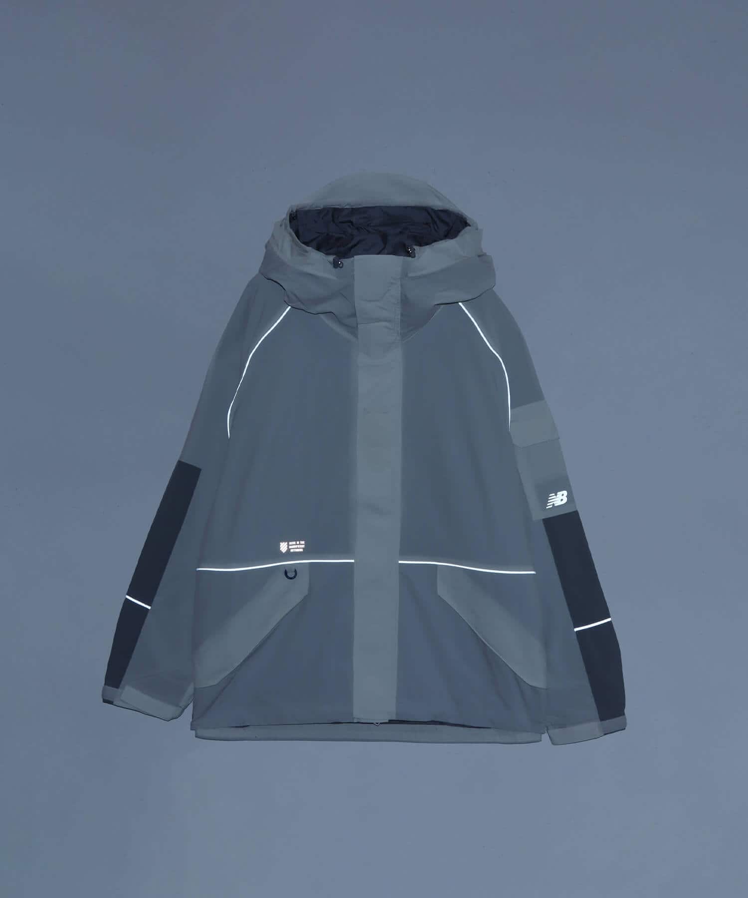 New Balance HOODED TASLAN JACKET シーソルトの画像