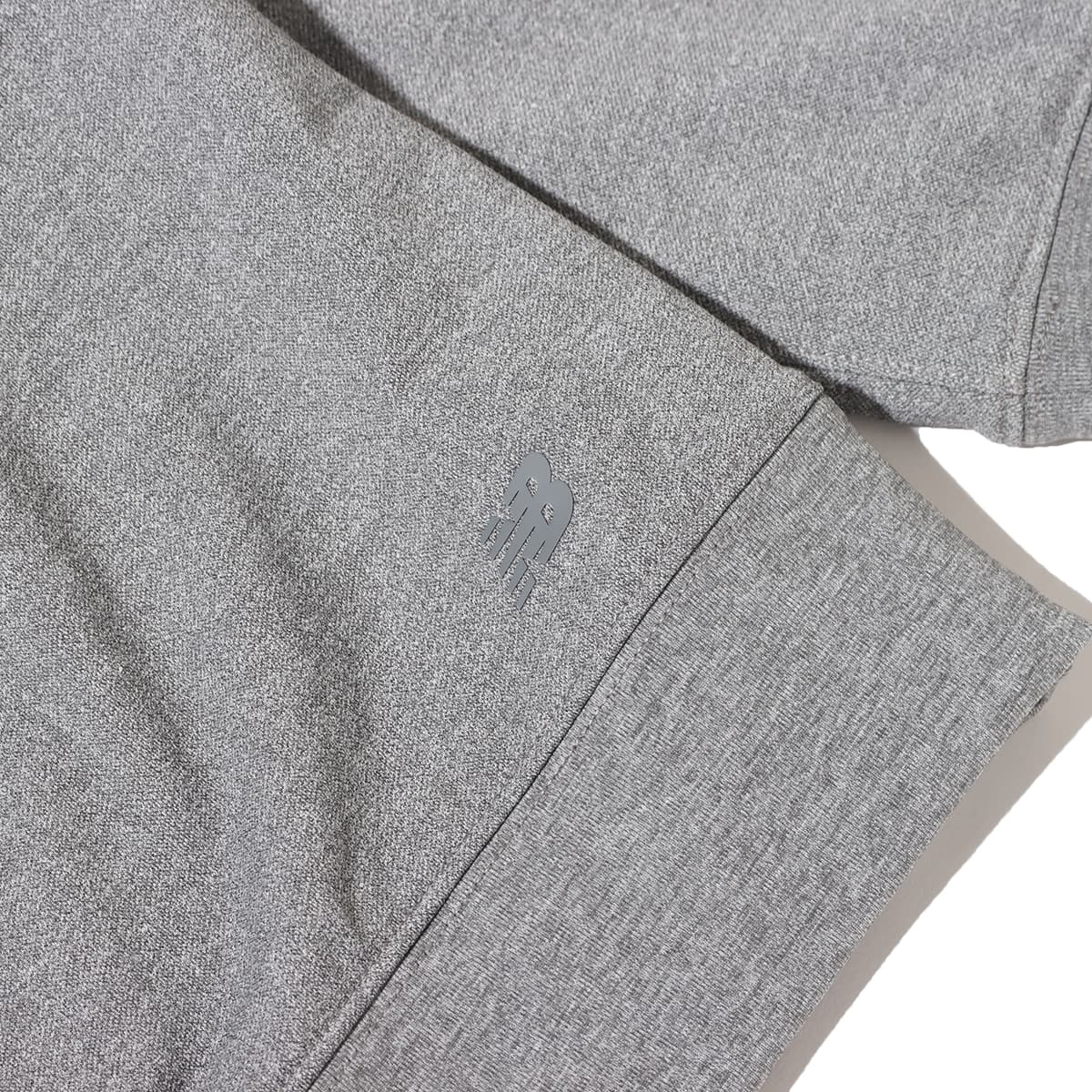 New Balance MET24 Crew Neck Sweatshirt アスレチックグレー 23FW-Iの画像