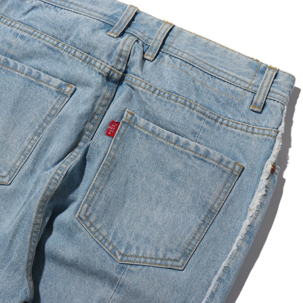 Andersson Bell DENIS CROPPED JEANS BLUE 19FA-Iの画像