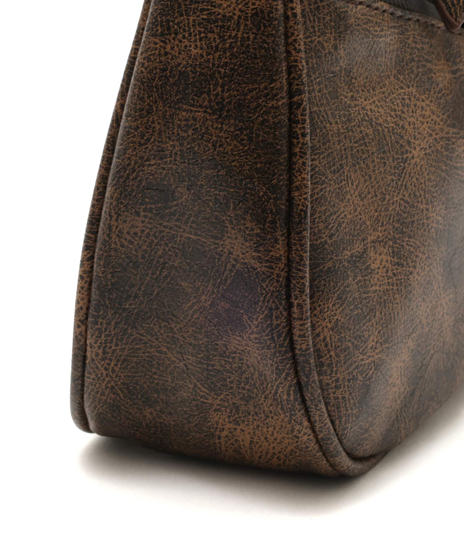 atmos pink Vintage Like Shoulder Bag BROWNの画像