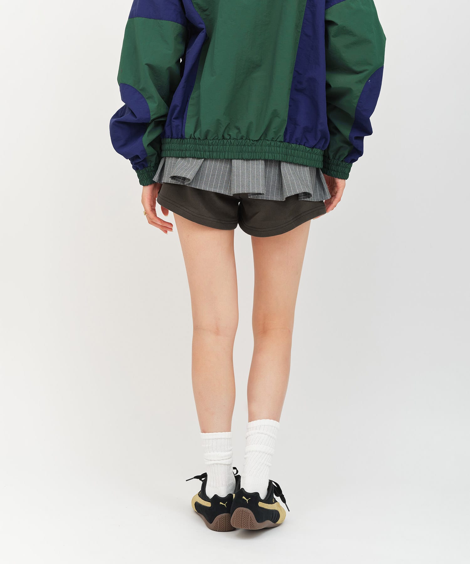 atmos pink Layered Short Pants GRAYの画像