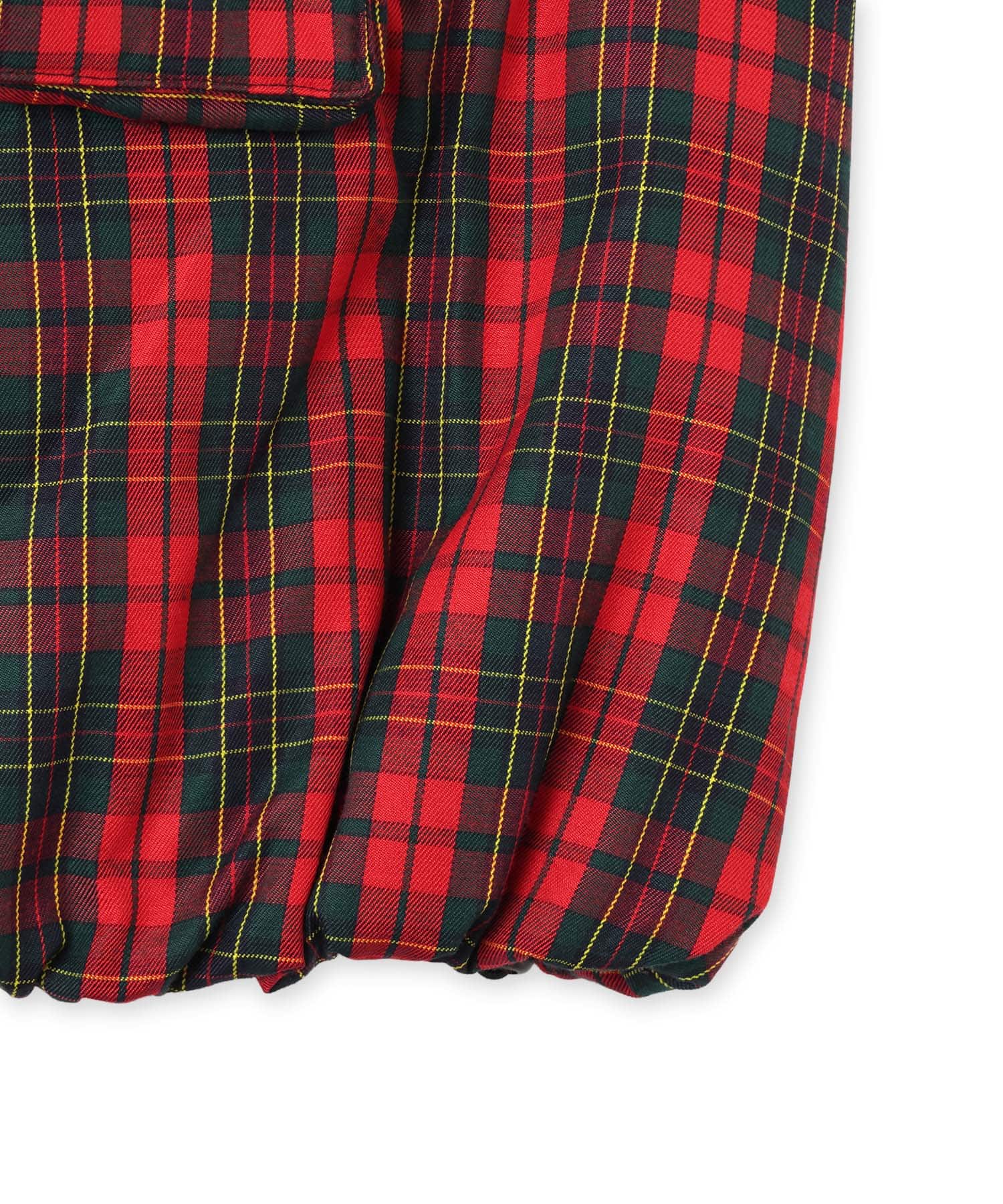 atmos pink Plaid Jacket REDの画像