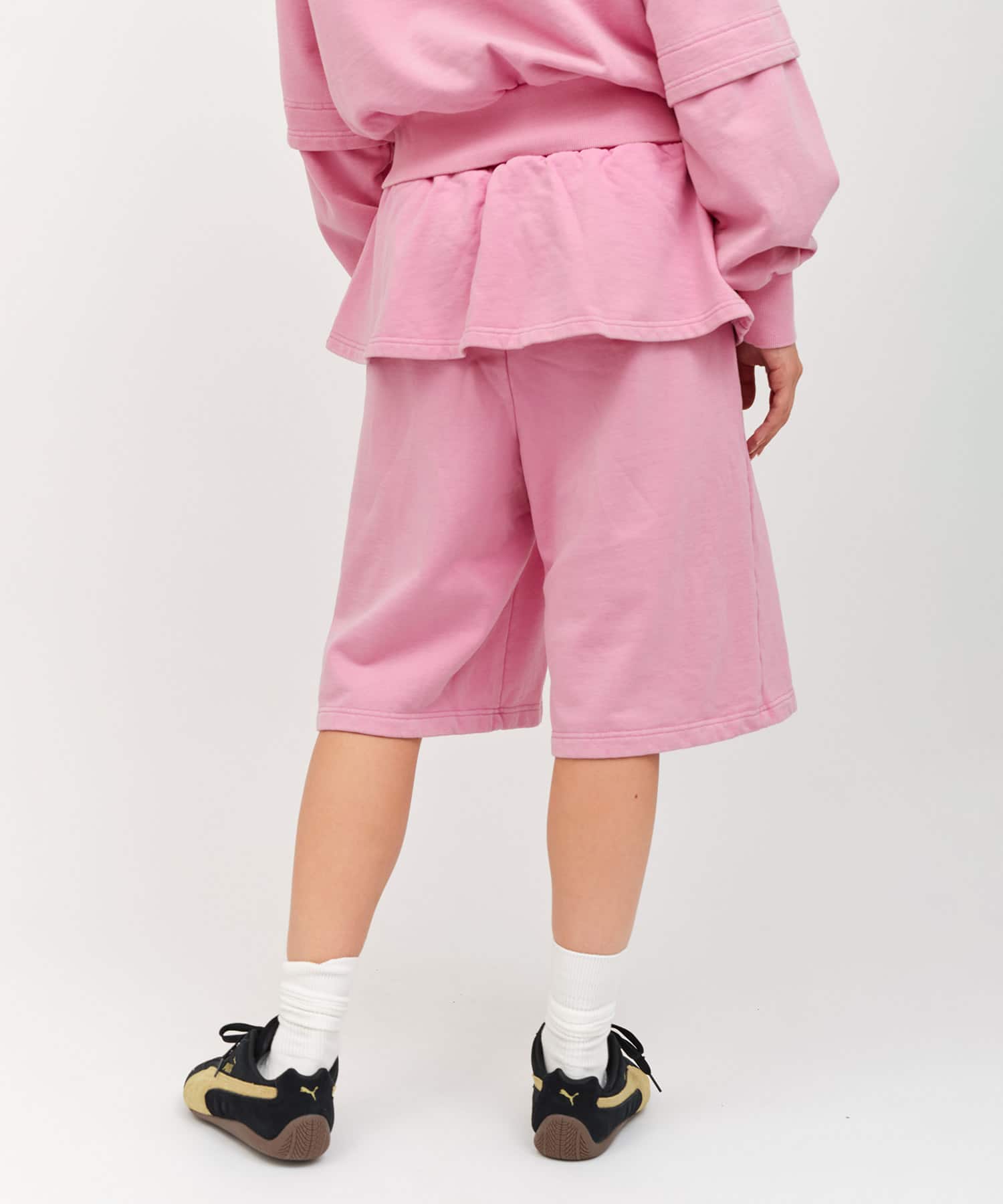 atmos pink Peplum Half Pants PINKの画像