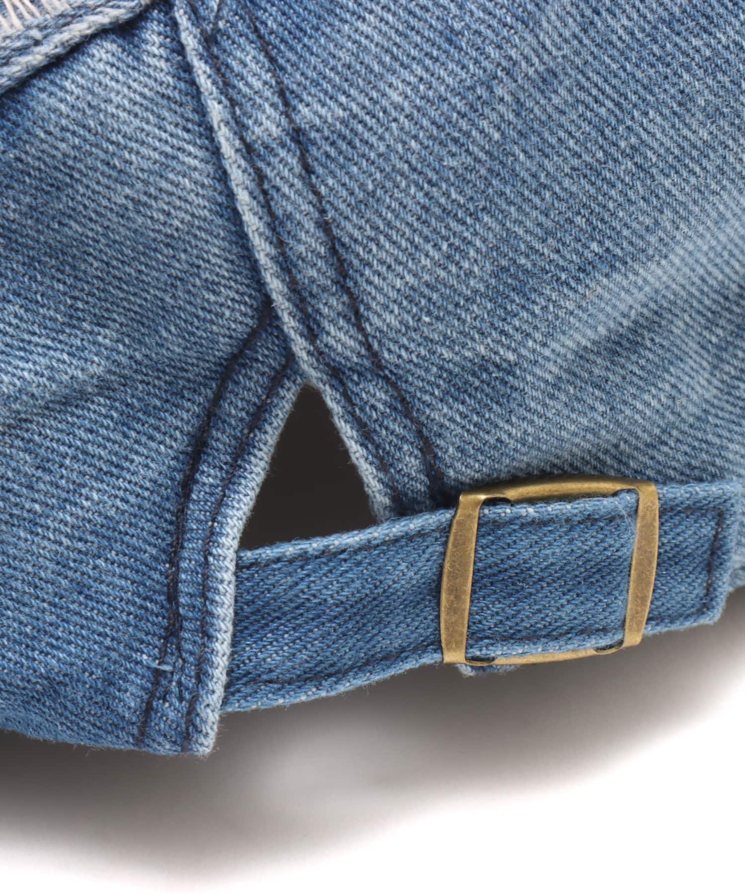 atmos pink Indigo Damage Casquetto BLUEの画像