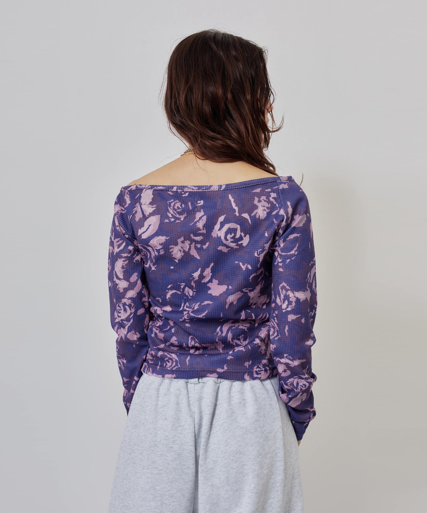 atmos pink Rose Camouflage LS T-shirt PINKの画像