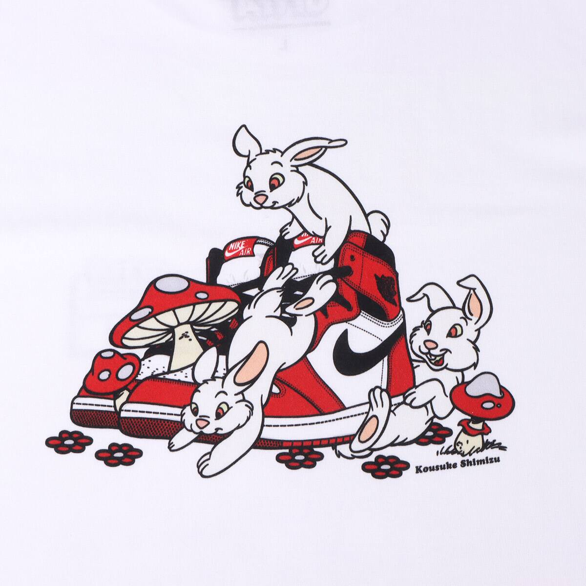 artrA x KOUSUKE SHIMIZU TEE WHITE 21SP-I