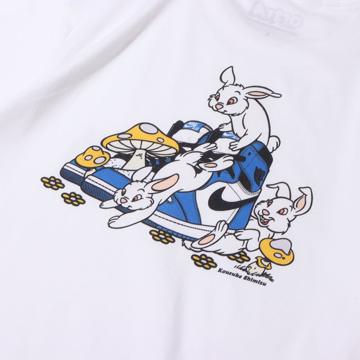 artrA x KOUSUKE SHIMIZU TEE 2 WHITE 21SU-I