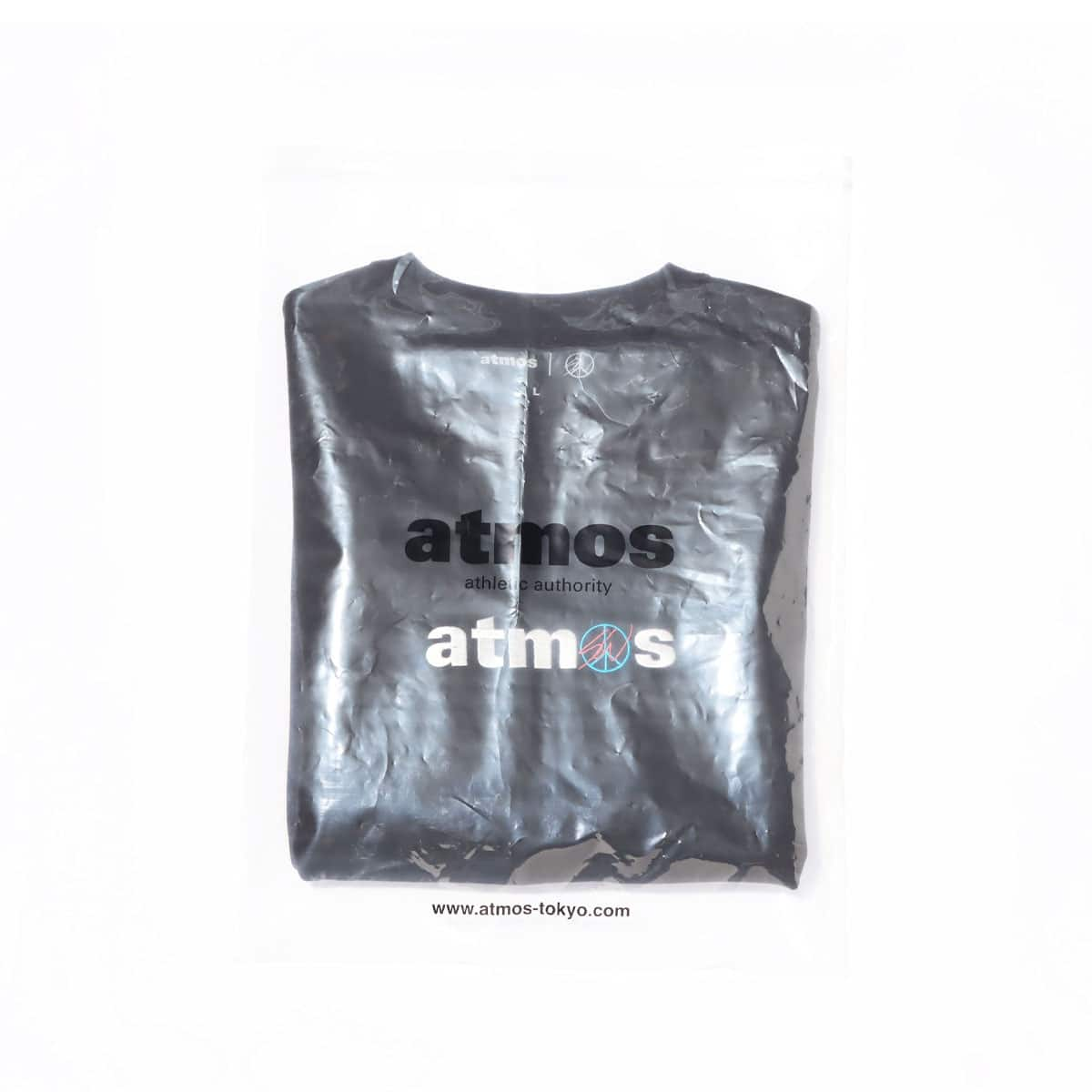 atmos x SeanWotherspoon EMBROIDERY TEE BLACK 20SP-S