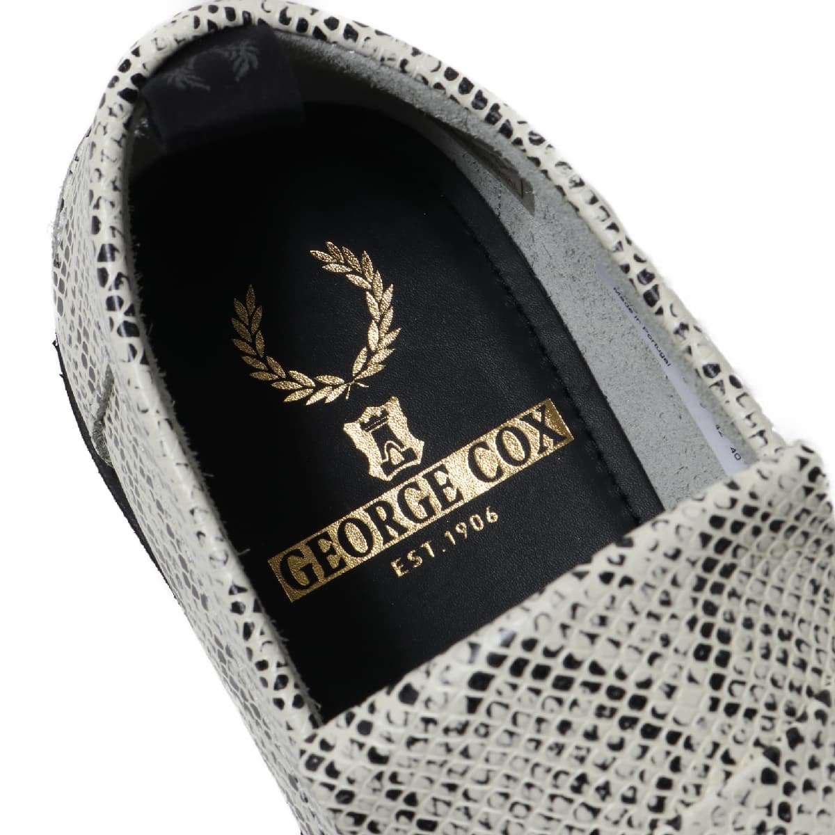FRED PERRY GC_EMBOSSED TASSEL LOAFER WHITE 20SP-I