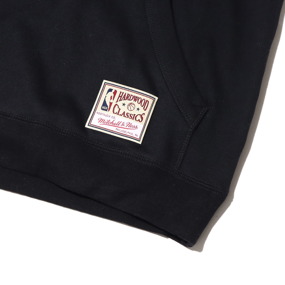 Mitchell & Ness NBA Off White Hoody Lakers BLACK 22FW-Iの画像