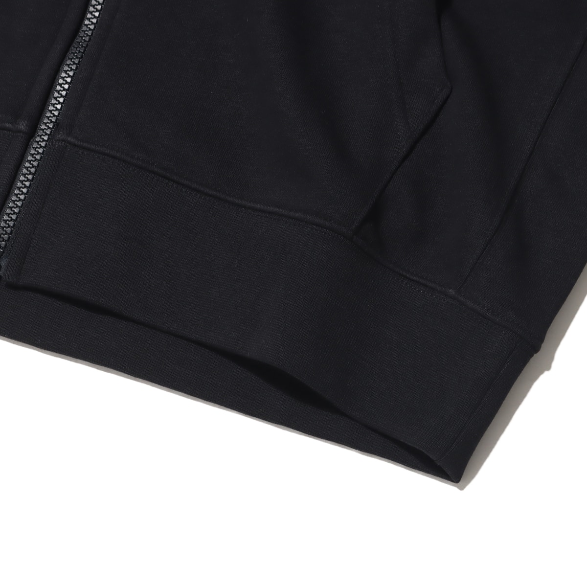 NIKE AS M NSW CLUB HOODIE FZ FT BLACK/BLACK/WHITE 23HO-Iの画像