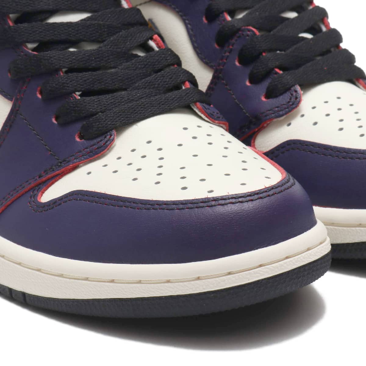 JORDAN BRAND AIR JORDAN 1 HIGH OG DEFIANT COURT PURPLE/BLACK-SL-UNIV GLD 19SU-Sの画像