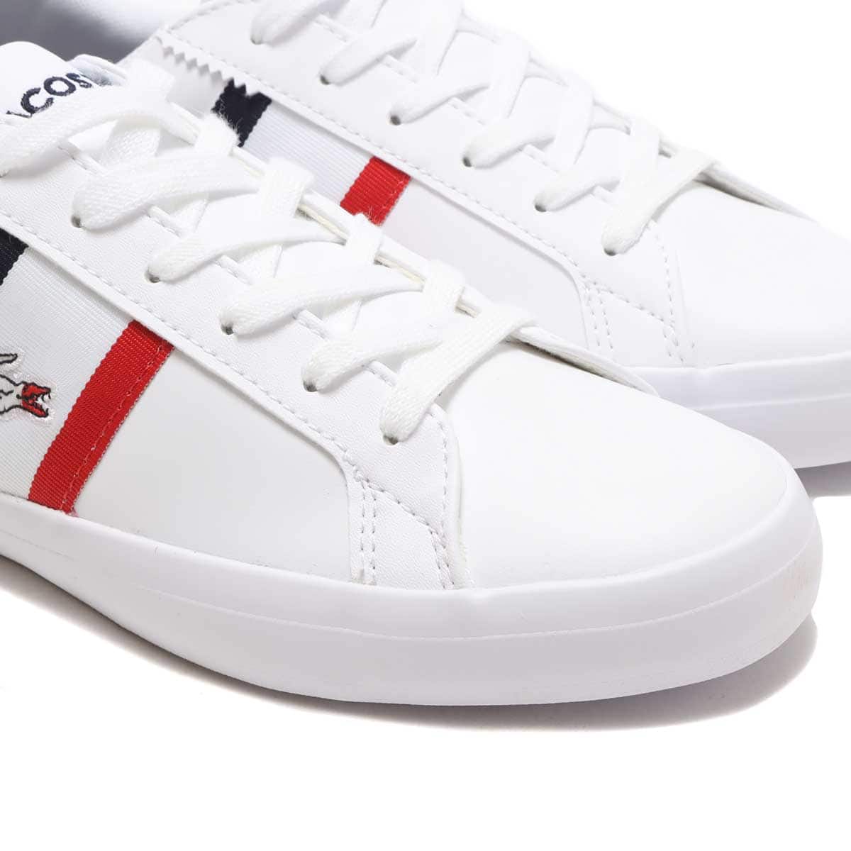LACOSTE LEROND TRI 1 WHT/NVY/RED 21FA-Iの画像