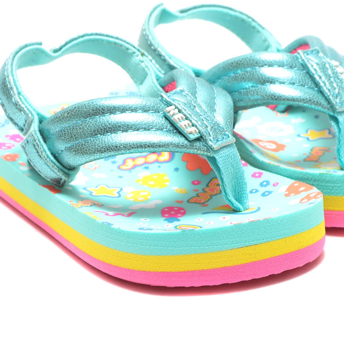 REEF LITTLE AHI LOVE RAINBOW 23SP-I（リーフ リトル アヒ