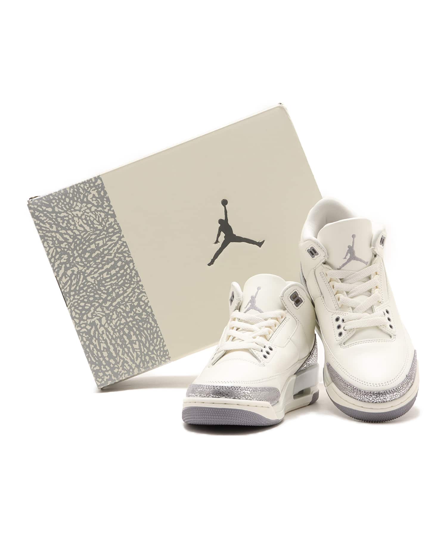 JORDAN BRAND WMNS AIR JORDAN 3 RETRO SAIL/CEMENT GREY JORDAN BRAND WMNS AIR JORDAN 3 RETRO SAIL/CEMENT GREY