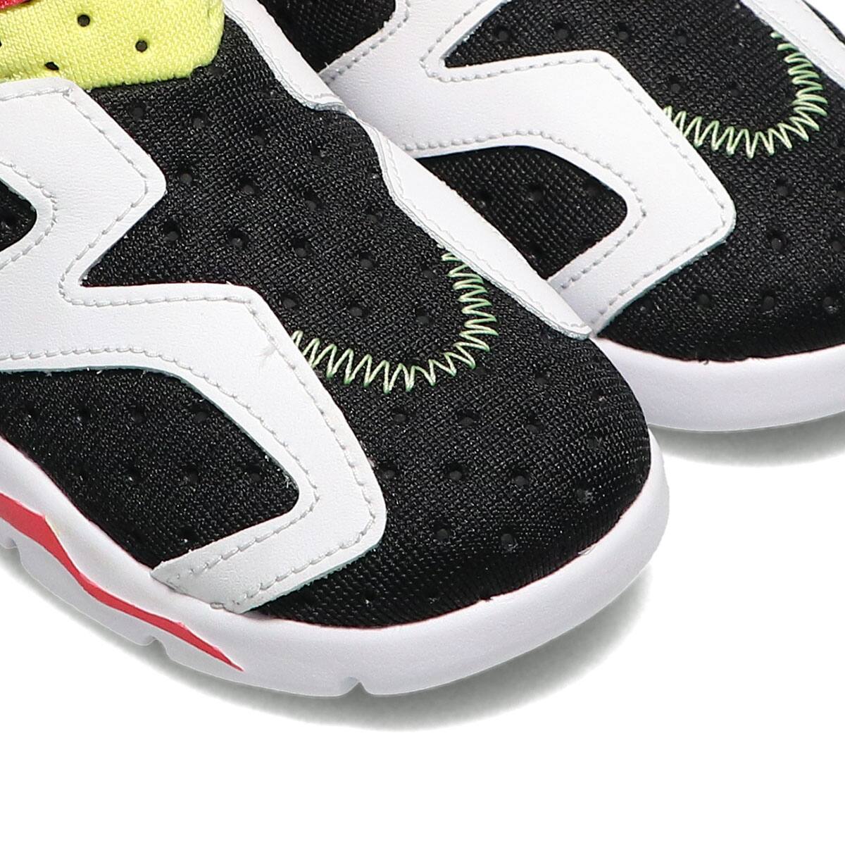 JORDAN BRAND JORDAN 6 RETRO LITTLE FLEX TD WHITE/GHOST GREEN-BLACK-COAST 21SU-Iの画像