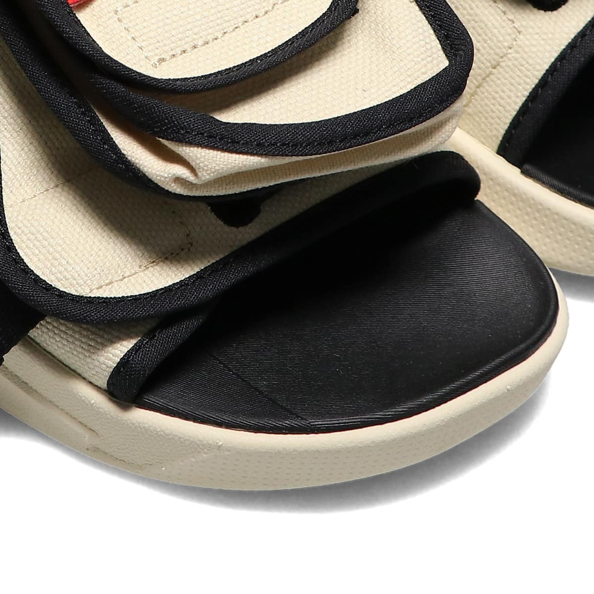 JORDAN BRAND JORDAN LS SLIDE BEACH/UNIVERSITY RED-BLACK-WHITE 21SU-Iの画像