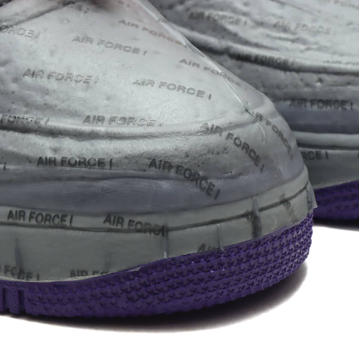 NIKE AIR FORCE 1 EXPERIMENTAL LT SMOKE GREY/COURT PURPLE-TOTAL ORANGE 21SU-Iの画像