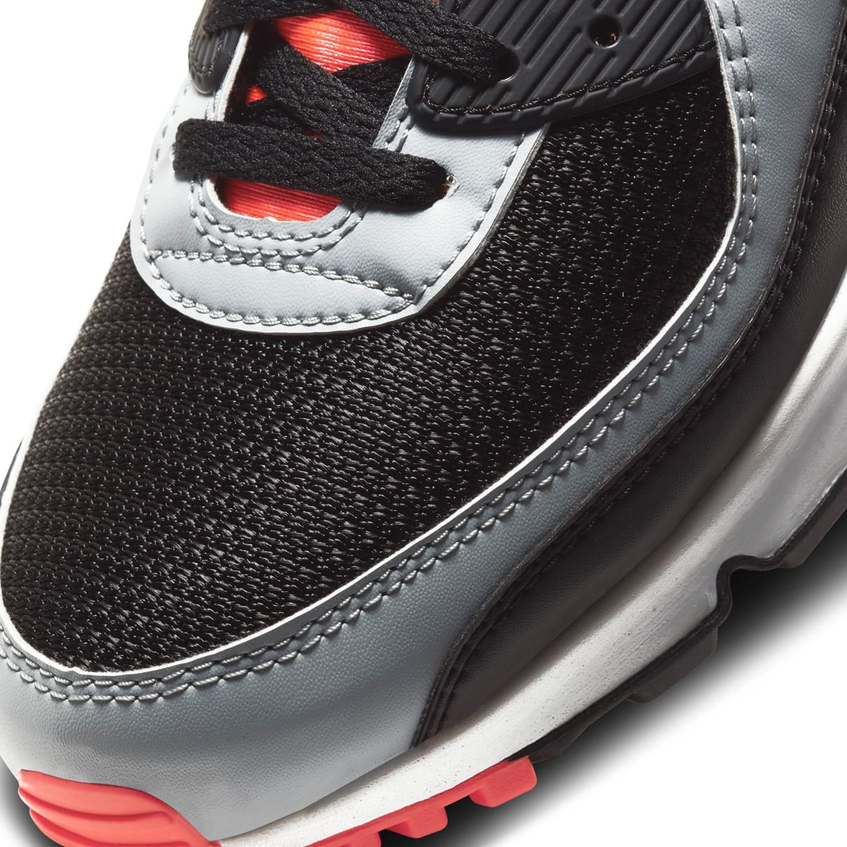 nike air max red white grey