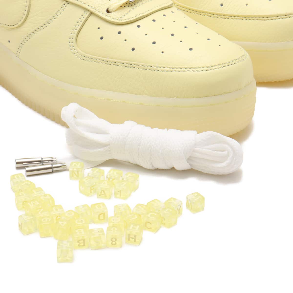 NIKE AIR FORCE 1 LOW SP CITRON TINT/COBALT TINT-METALLIC SILVERの画像