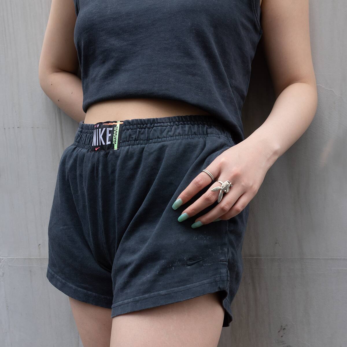 Nike As W Nsw Wash Short Hr Black Black 21su I