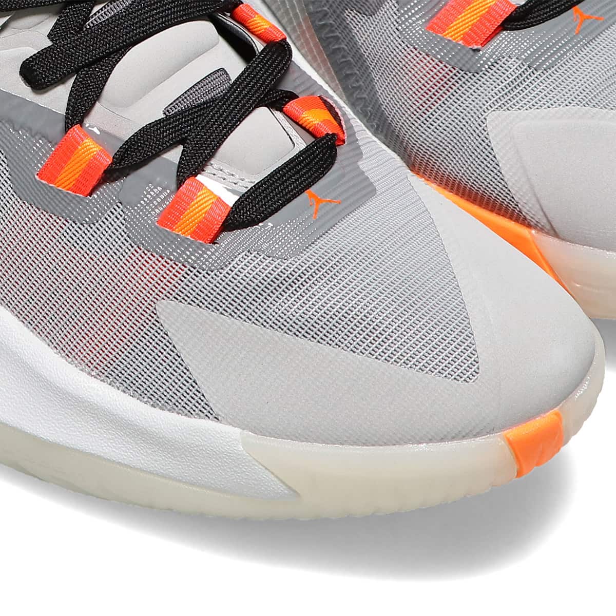 JORDAN BRAND JORDAN ZION 1 PF LT SMOKE GREY/TOTAL ORANGE
