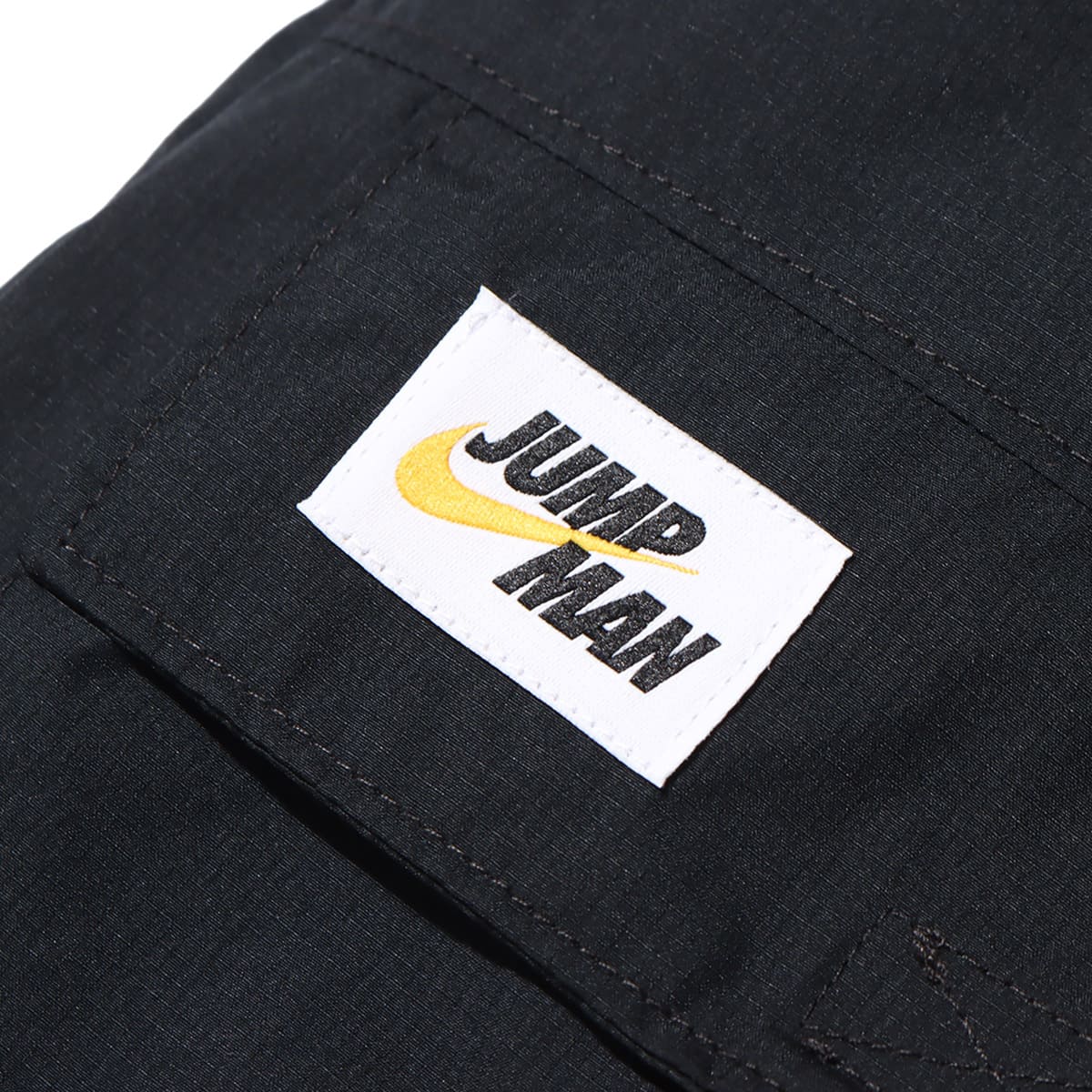 JORDAN BRAND AS M J JMPMN WVN SHORT BLACK/GYM RED 21FA-Iの画像