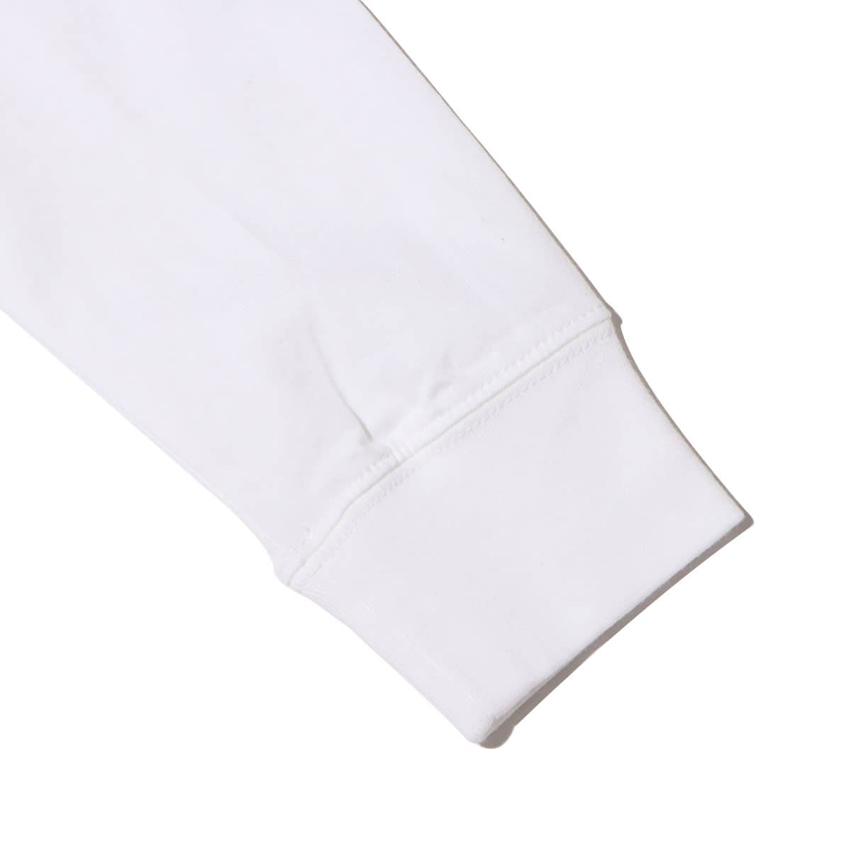 JORDAN BRAND AS M J BRAND JM FLT LS CREW WHITE/BLACK 21FA-Iの画像