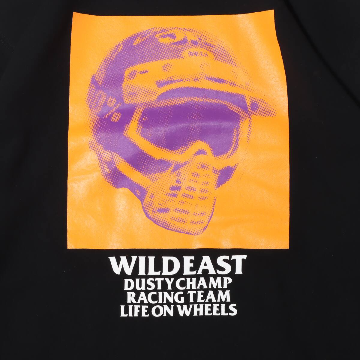 Dusty Champ HELMET HOODED SWEATSHIRT BLACK 22SP-Iの画像
