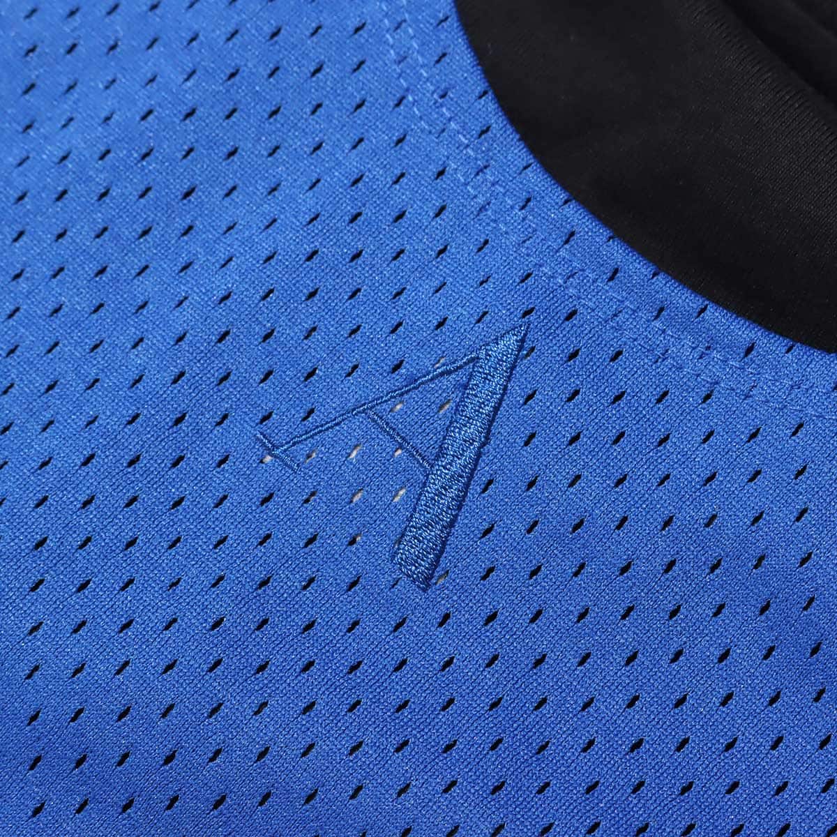 JORDAN BRAND AS W J SRT SP LAYERED TOP BLACK/GAME ROYAL/PINE GREEN 21SP-Sの画像