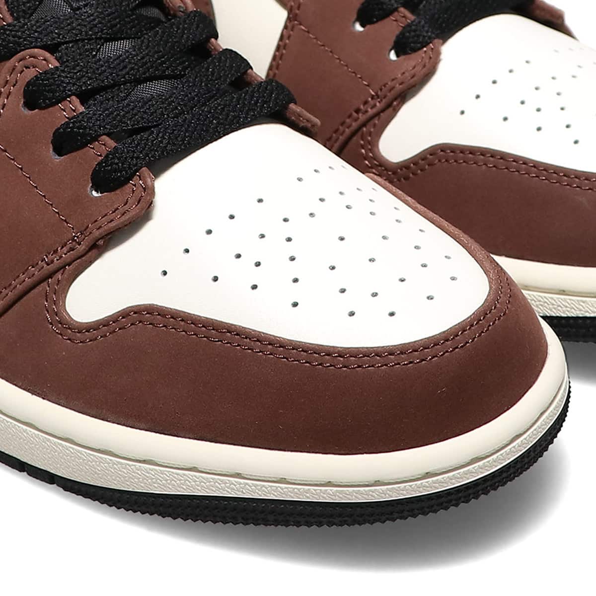 JORDAN BRAND AIR JORDAN 1 LOW SE LT CHOCOLATE/CRIMSON BLISS-BLACK-SAIL 21HO-Iの画像