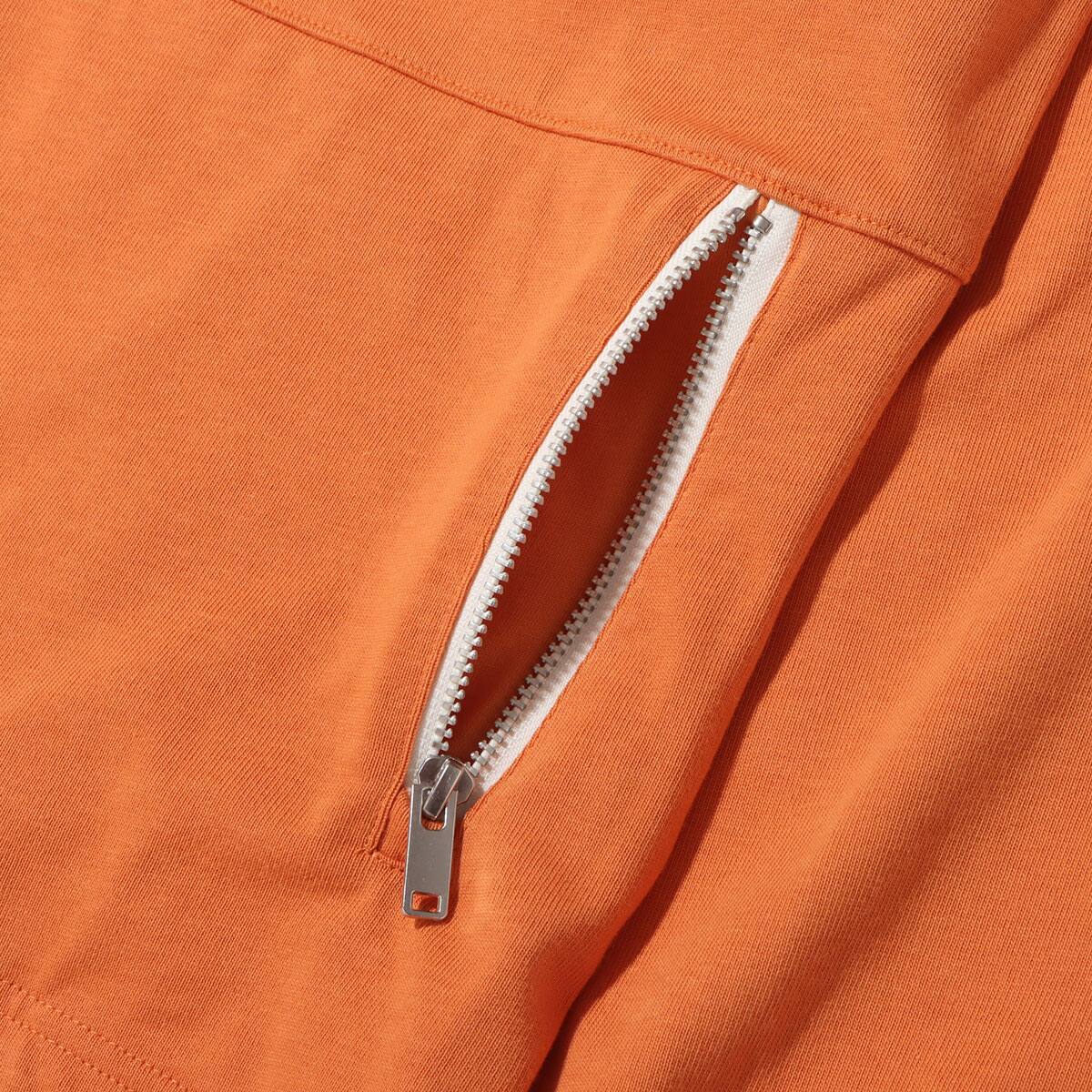 NIKE AS M NSW STE LS MOCK HOT CURRY/SAIL/ICE SILVER/HOT