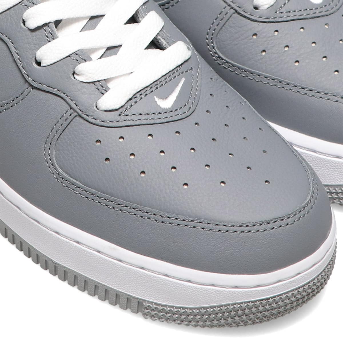 NIKE AIR FORCE 1 MID QS COOL GREY/WHITE-METALLIC SILVER 21FA-S