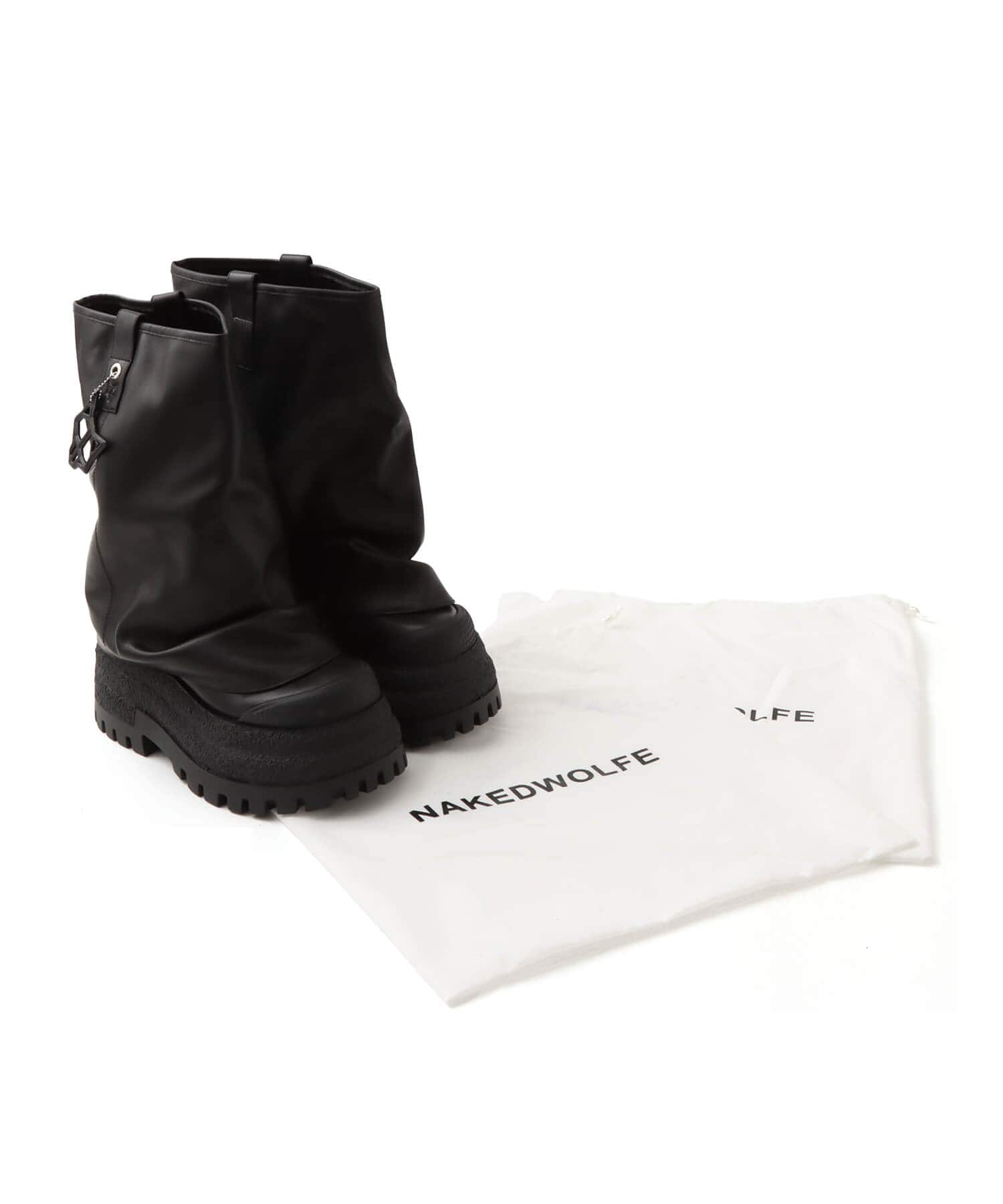 NAKED WOLFE DISTURB BLACK LEATHERの画像
