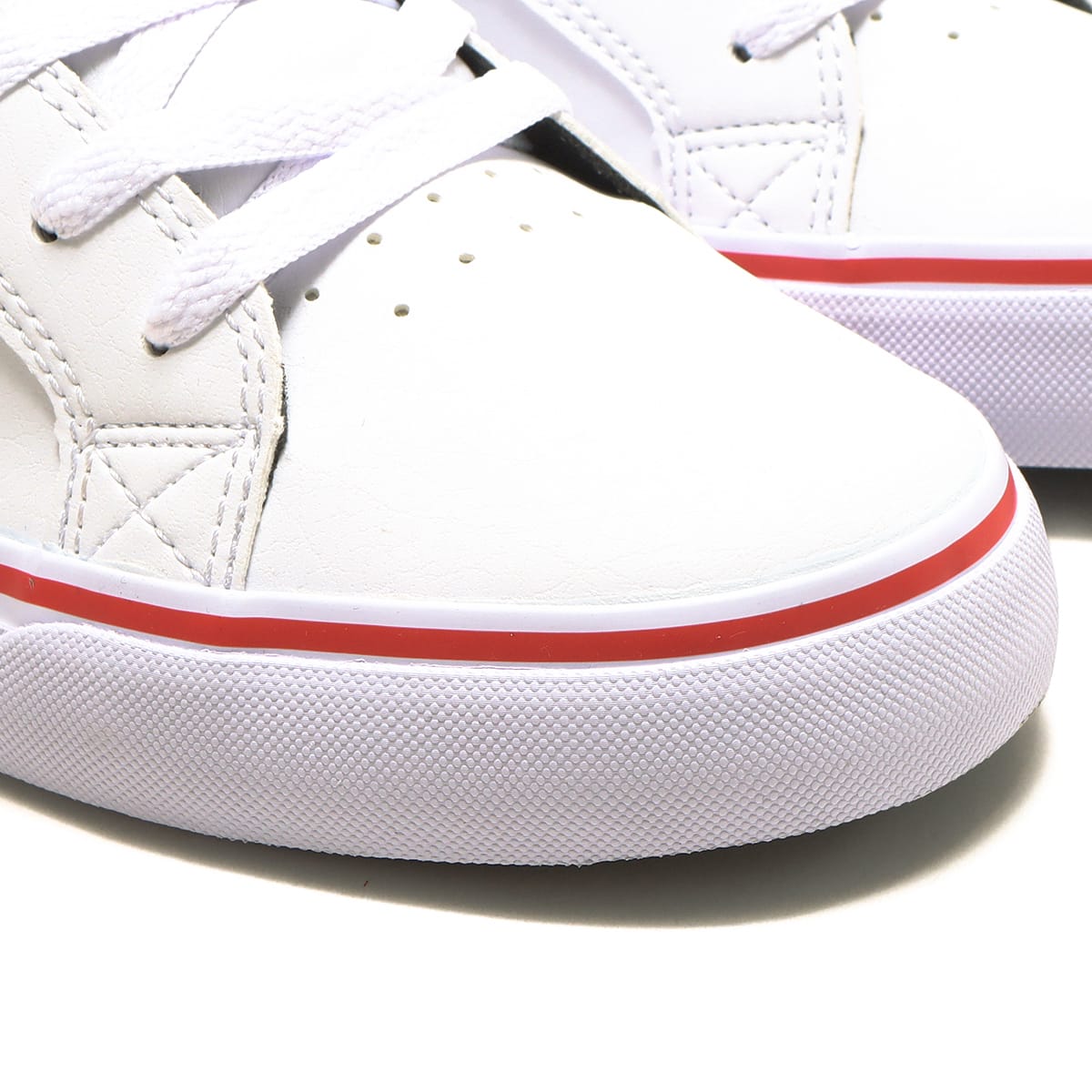 DC SHOES COURT VULC SE SN WHITE/BLACK/RED 22FW-Iの画像