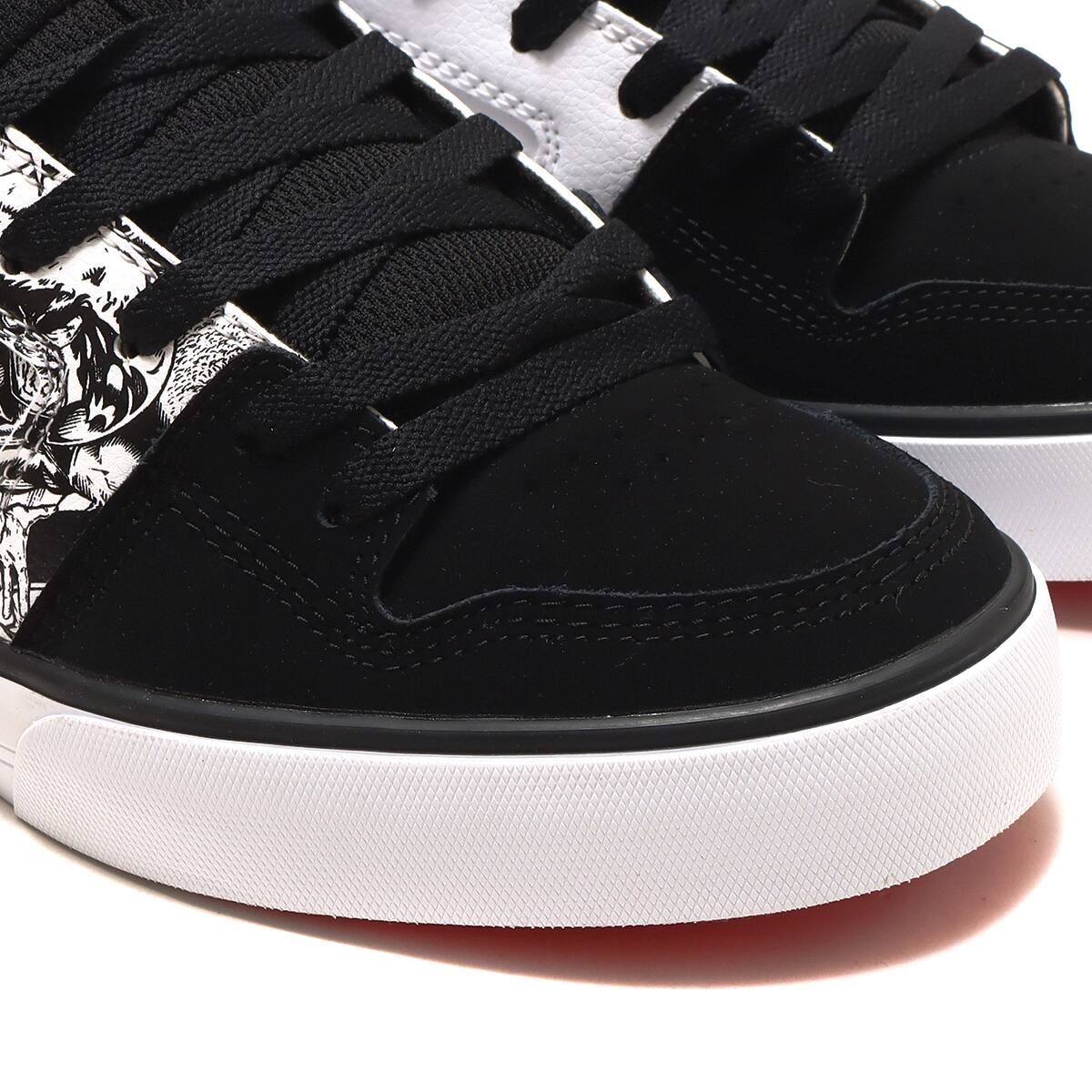 DC SHOES DP PURE BLACK/WHITE/RED 22FW-Iの画像
