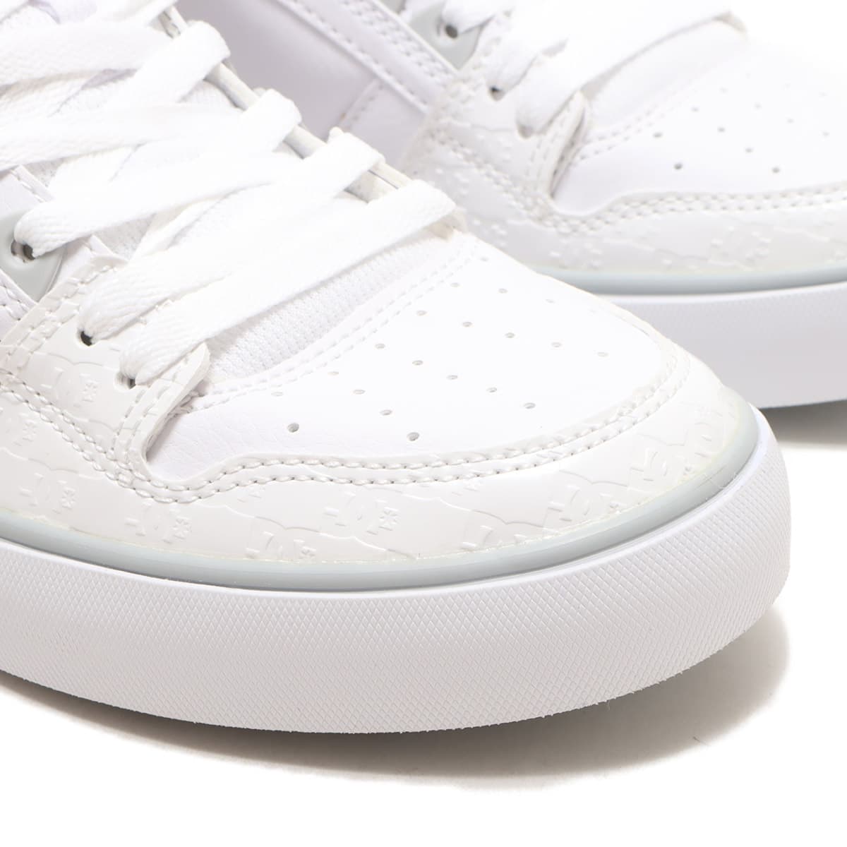 DC SHOES PURE HIGH-TOP WC SE SN WHITE/SILVER SPARKLE 23FW-Iの画像