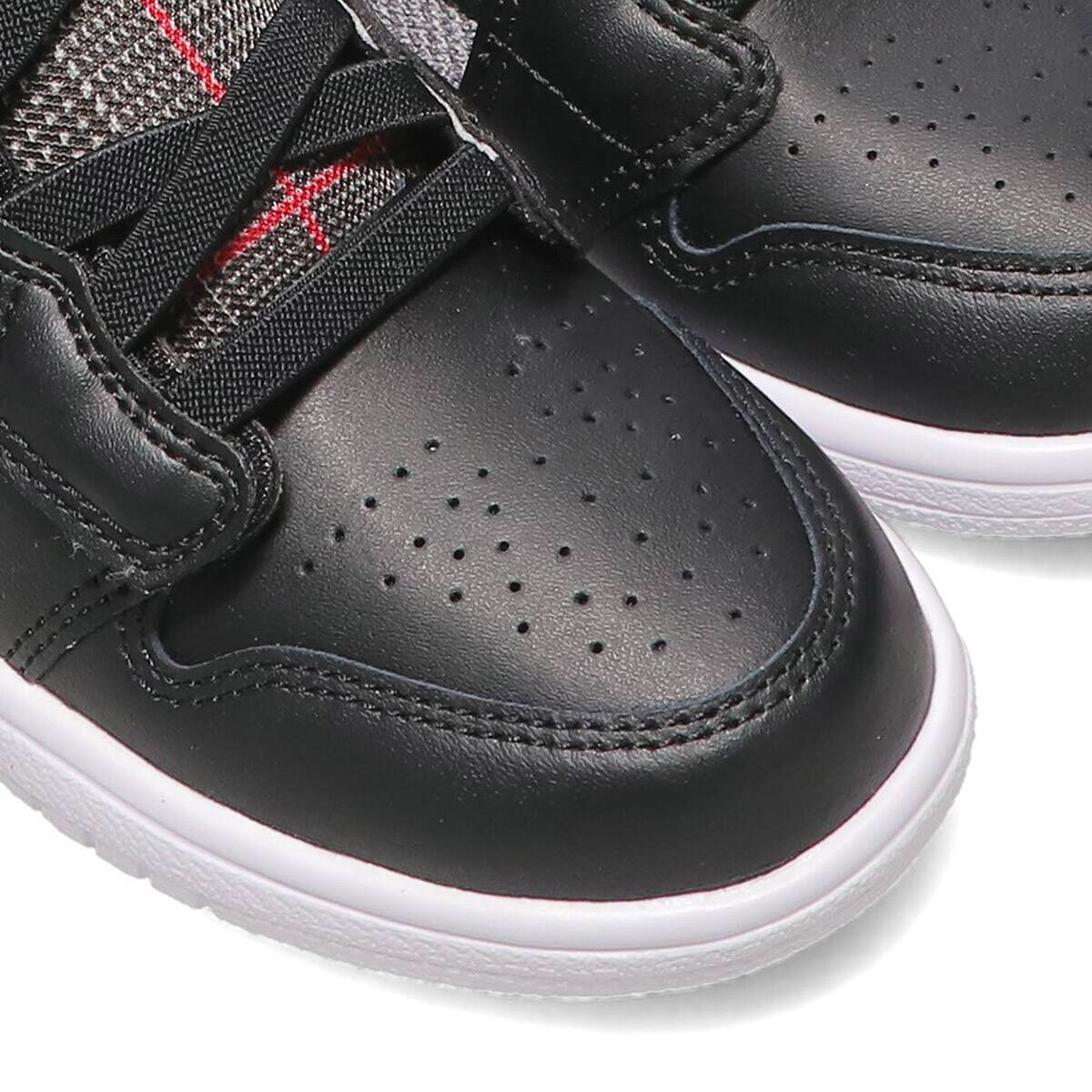 JORDAN BRAND JORDAN 1 MID ALT SE (PS) BLACK/LILAC-WHITE-METALLIC SILVER 21HO-Iの画像