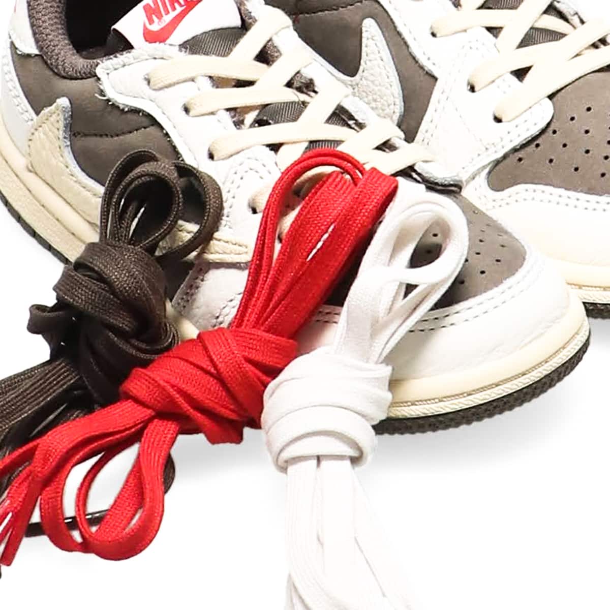 JORDAN BRAND JORDAN 1 LOW OG SP (TD) SAIL/UNIVERSITY RED-RIDGEROCK-MUSLIN 22FA-Sの画像