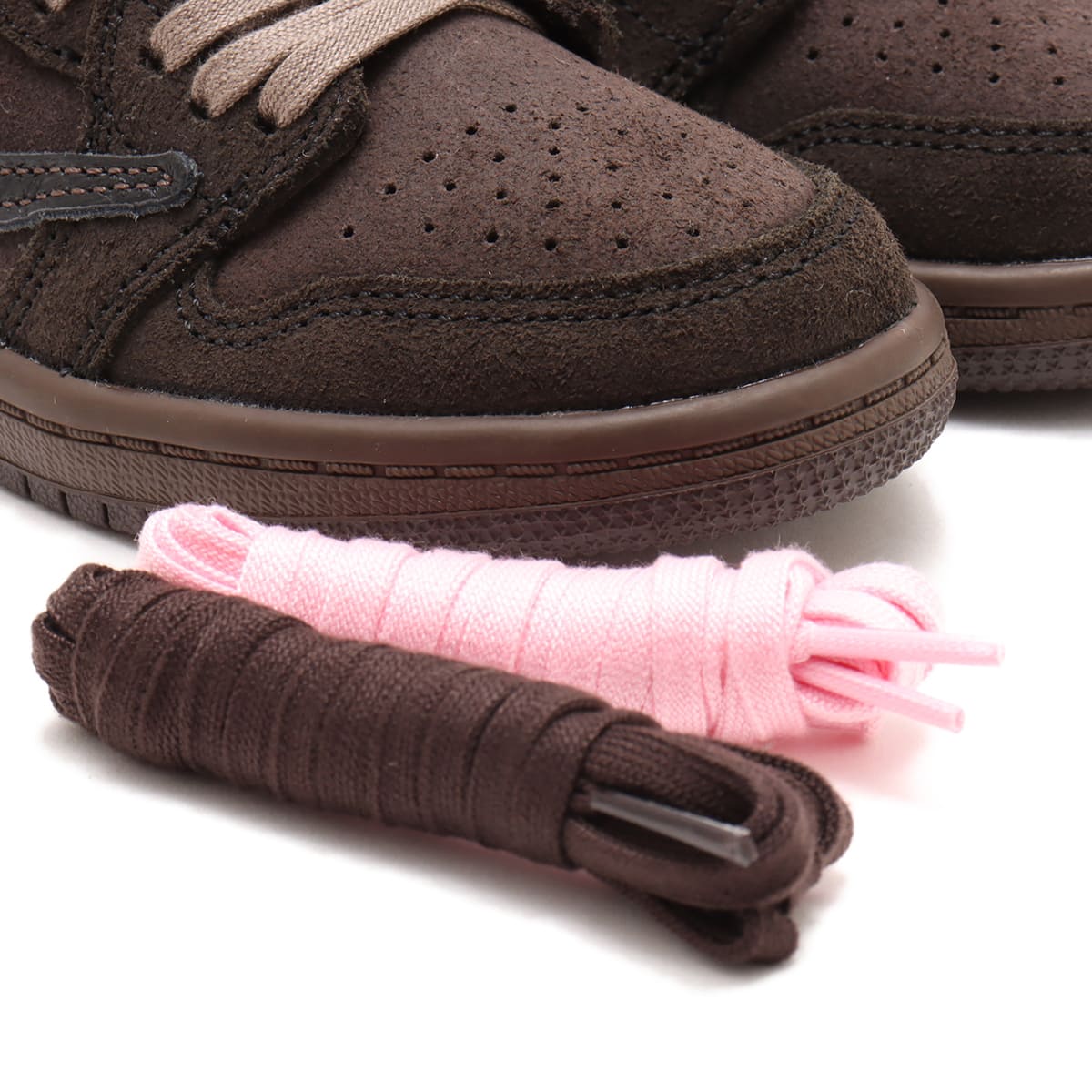 JORDAN BRAND AIR JORDAN 1 LOW OG SP (TD) DARK MOCHA/BLACK-VELVET BROWNの画像