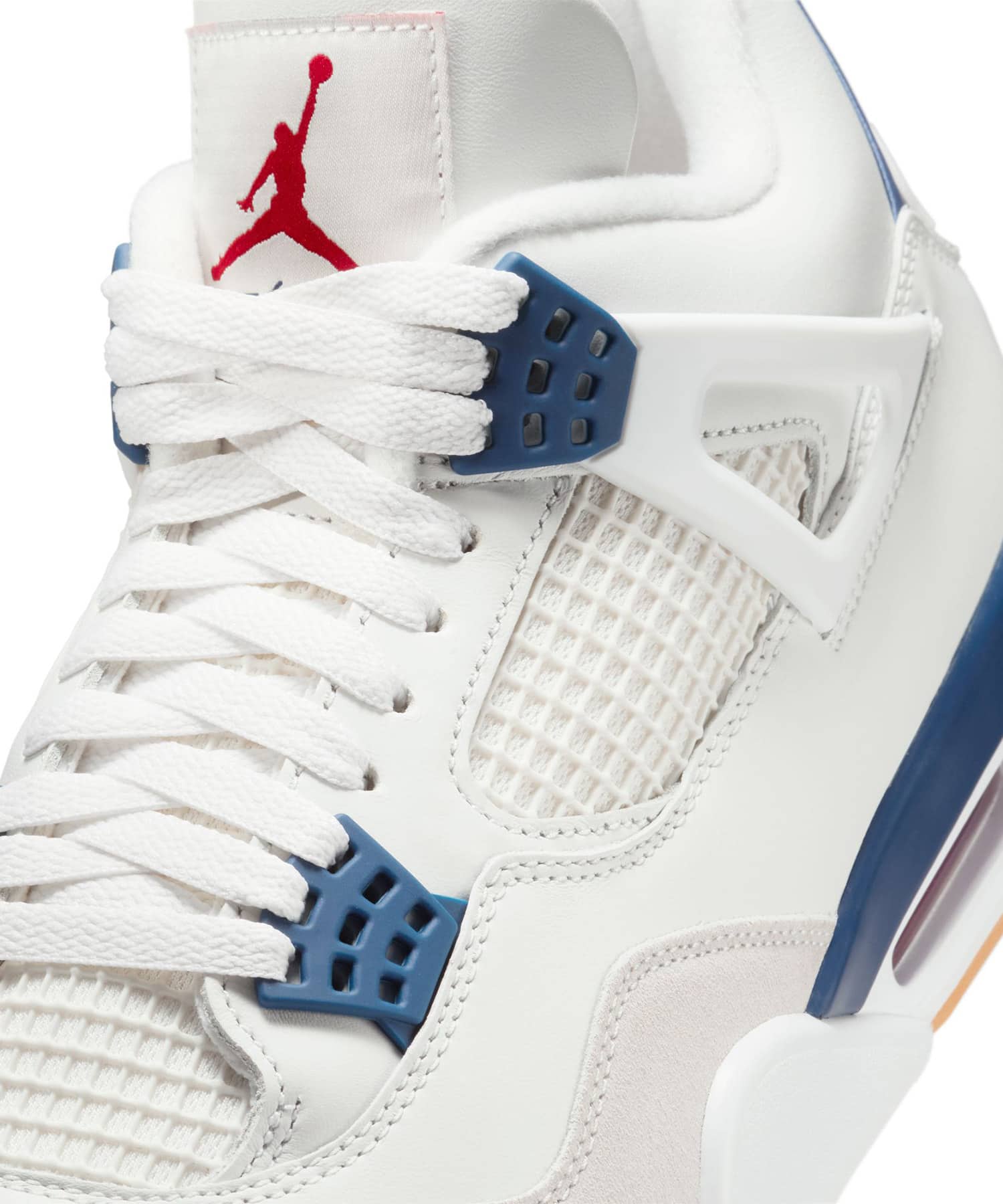 JORDAN BRAND AIR JORDAN 4 RETRO SP SUMMIT WHITE/WHITE-NAVY-NEUTRAL GREYの画像
